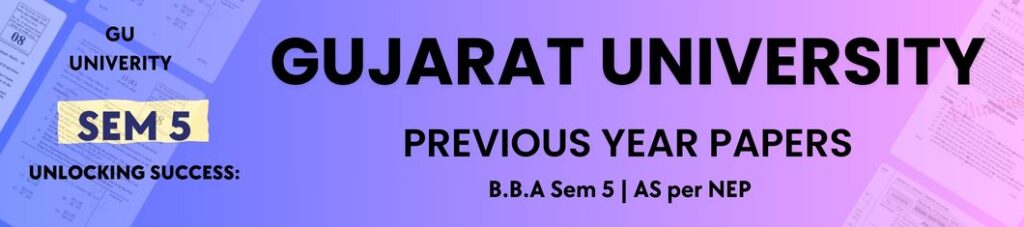 B.B.A Sem 5 AS per NEP