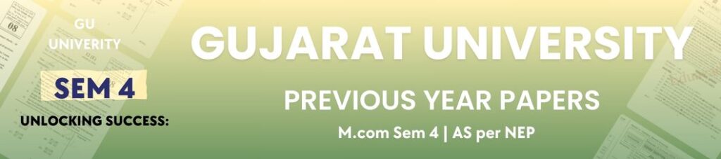 M.com Sem 4 AS per NEP