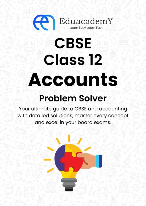 Class 12 cbse accountncy
