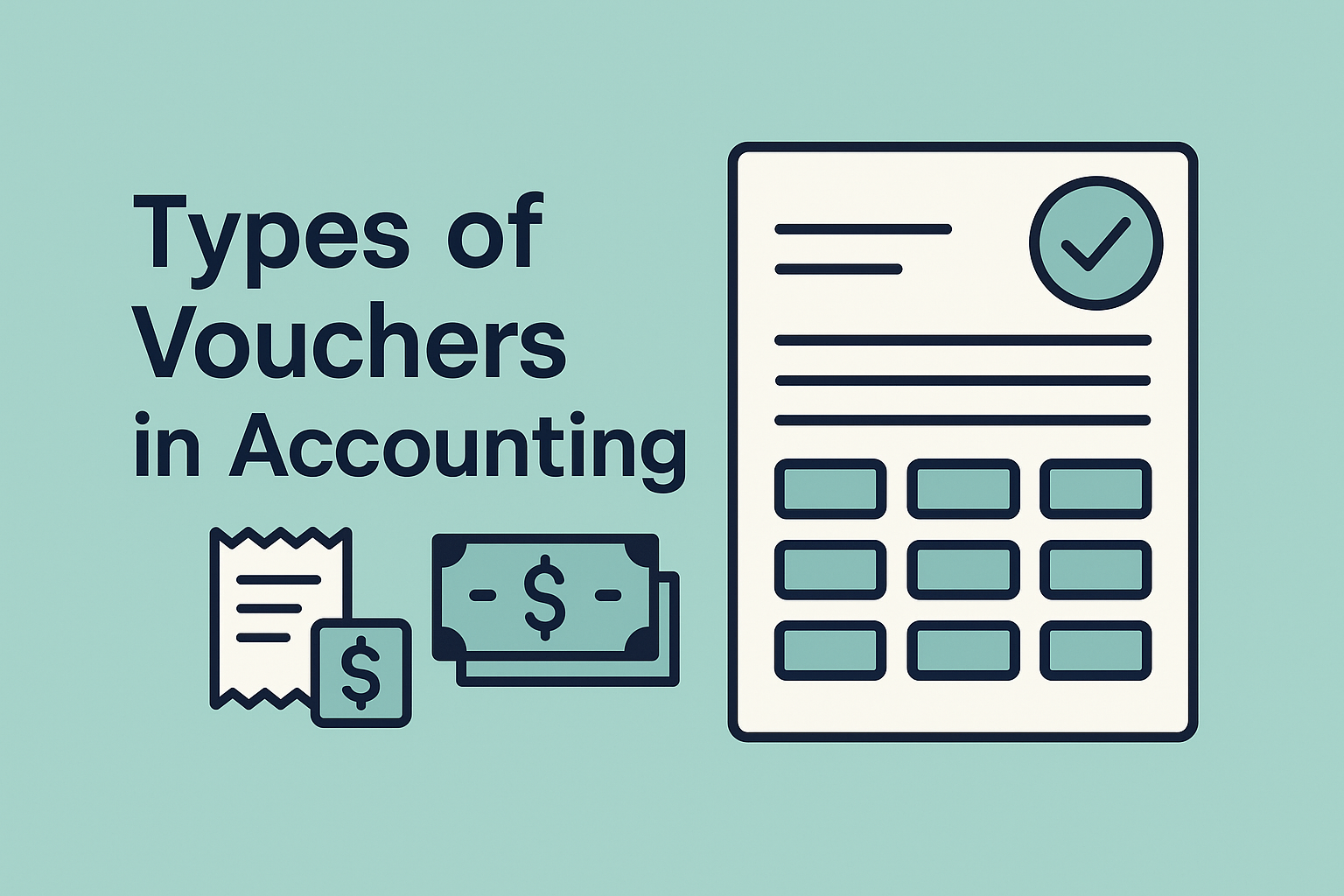 types of vouchers in accounting explained with examples