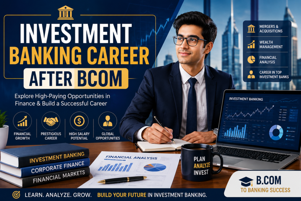 Investment Banking Career After BCom