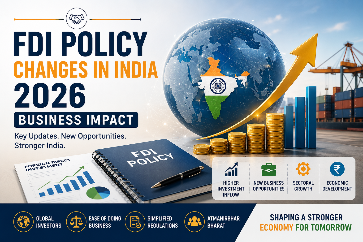 FDI Policy Changes in India 2026 and Their Impact on Businesses