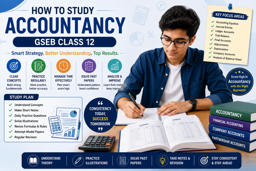 How to Study Accountancy for GSEB Class 12