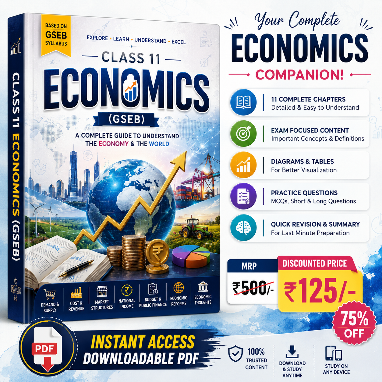 GSEB Class 11 Accounts Part 1 Premium Solved Digest